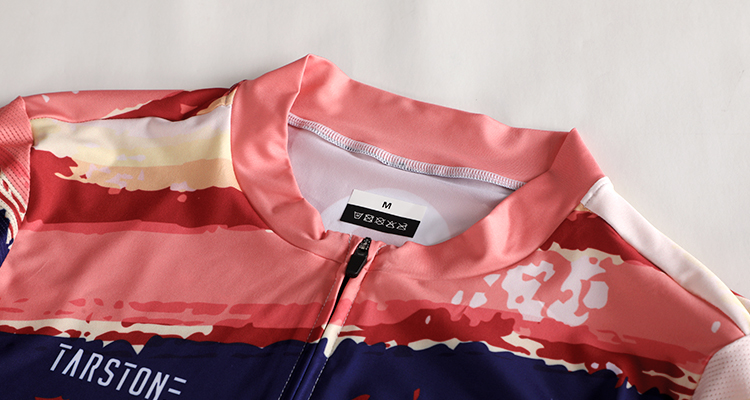 rainbow jersey cycling